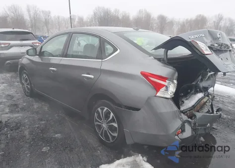 2017 Nissan Sentra Sv из США, поврежденный, VIN 3N1AB7APXHY295731